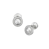 Chopard Happy Diamonds Icons 18ct White Gold Diamond Earrings
