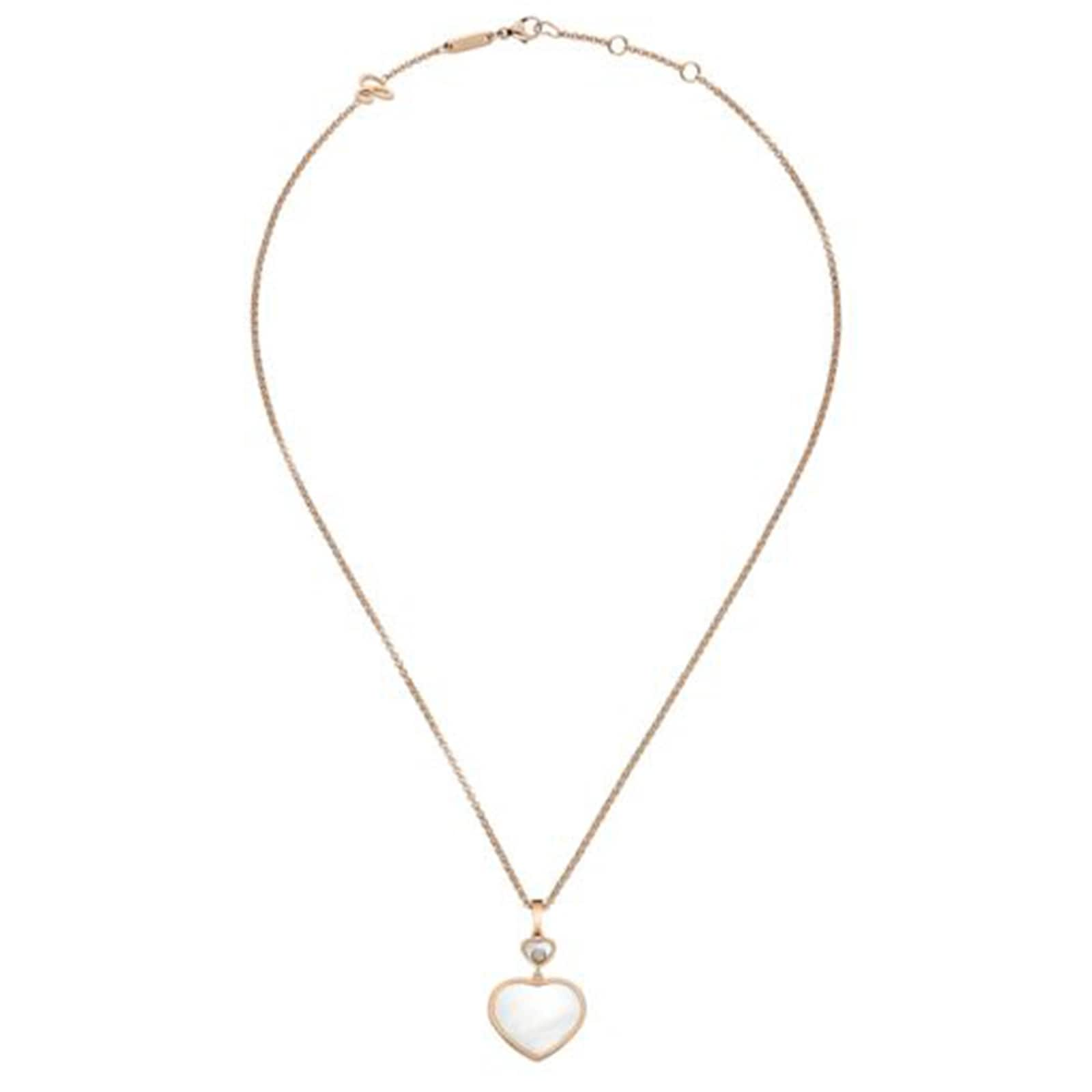 Chopard happy hearts necklace hot sale