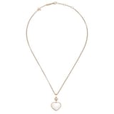 Chopard Happy Hearts 18ct Rose Gold Mother of Pearl Diamond Pendant