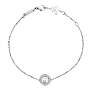 Chopard Happy Diamonds Icons 18ct White Gold Diamonds Bracelet