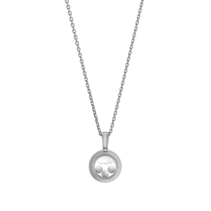 Chopard Happy Diamonds Icon 18ct White Gold Diamond Necklace