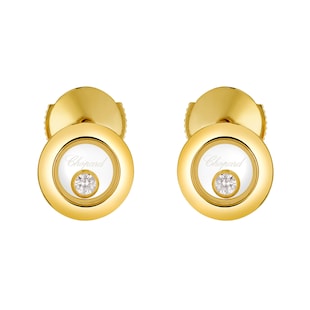 Chopard Happy Diamonds Icons Earrings, Ethical Yellow Gold, Diamonds