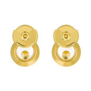 Chopard Happy Diamonds Icons Earrings, Ethical Yellow Gold, Diamonds
