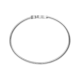 Chopard Happy Hearts 18ct White Gold Mother Of Pearl and Diamond Bangle