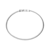 Chopard Happy Hearts 18ct White Gold Mother Of Pearl and Diamond Bangle