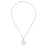 Chopard Happy Hearts Pendant, Ethical Rose Gold, Diamonds, Mother-of-Pearl