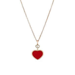 Chopard Happy Hearts Pendant - Red