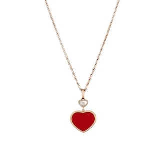 Chopard Happy Hearts Pendant - Red