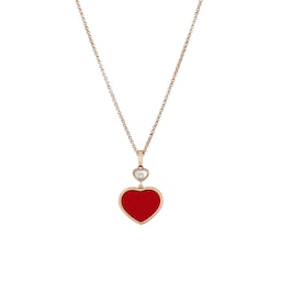 12950791 - Happy Hearts Pendant - Red