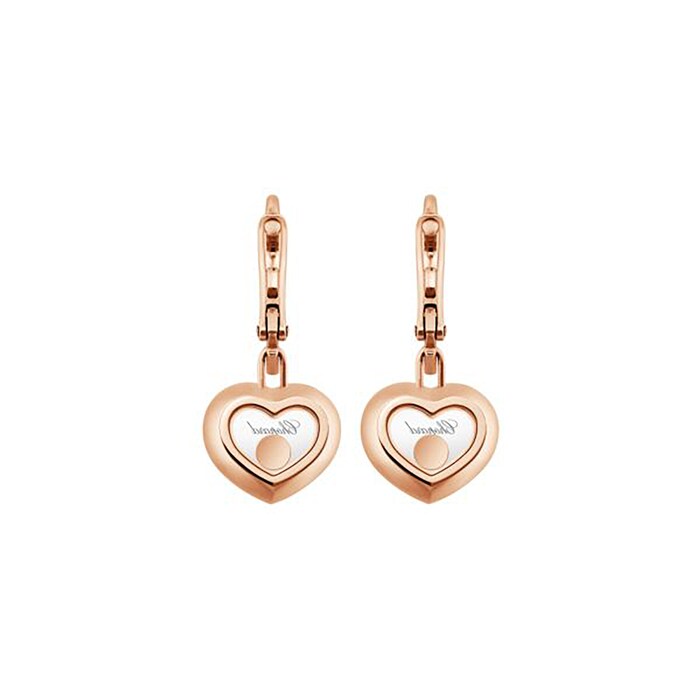Chopard Happy Diamonds Icons Earrings, Ethical Rose Gold, Diamonds