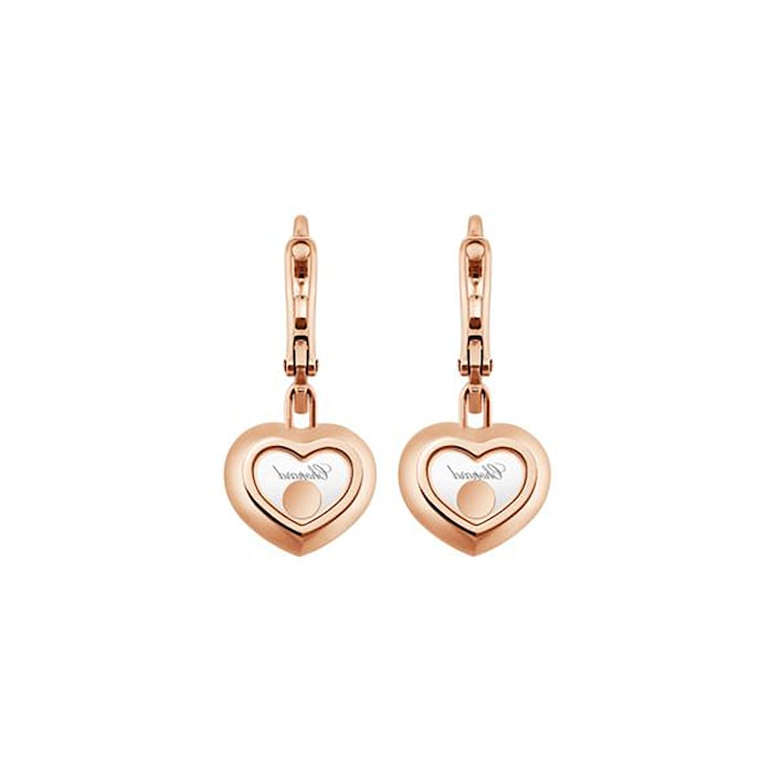 Chopard Happy Diamonds Icons Earrings, Ethical Rose Gold, Diamonds