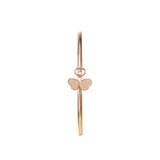 Chopard Happy Hearts Wings Bangle, Ethical Rose Gold, Diamond