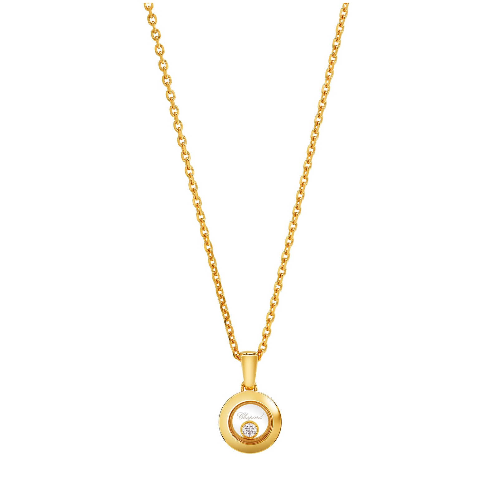 Chopard Happy Diamonds Icons Pendant, Ethical Yellow Gold, Diamond