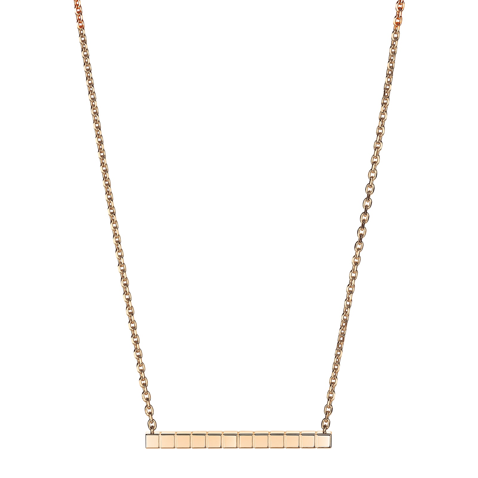 Chopard Ice Cube Pure Necklace Ethical Rose Gold 817702 5001