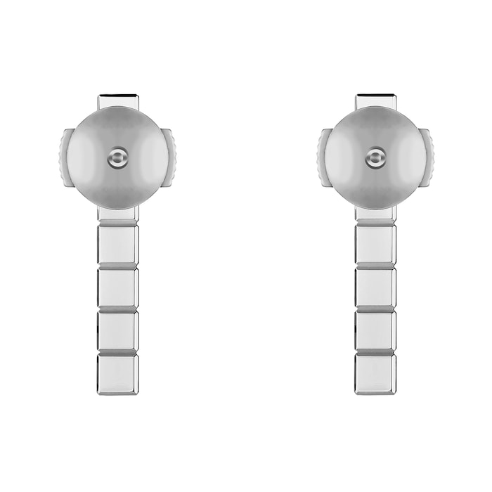Chopard Ice Cube Pure Earrings, Ethical White Gold, Full-Set Diamonds