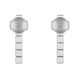 Chopard Ice Cube Pure Earrings, Ethical White Gold, Full-Set Diamonds