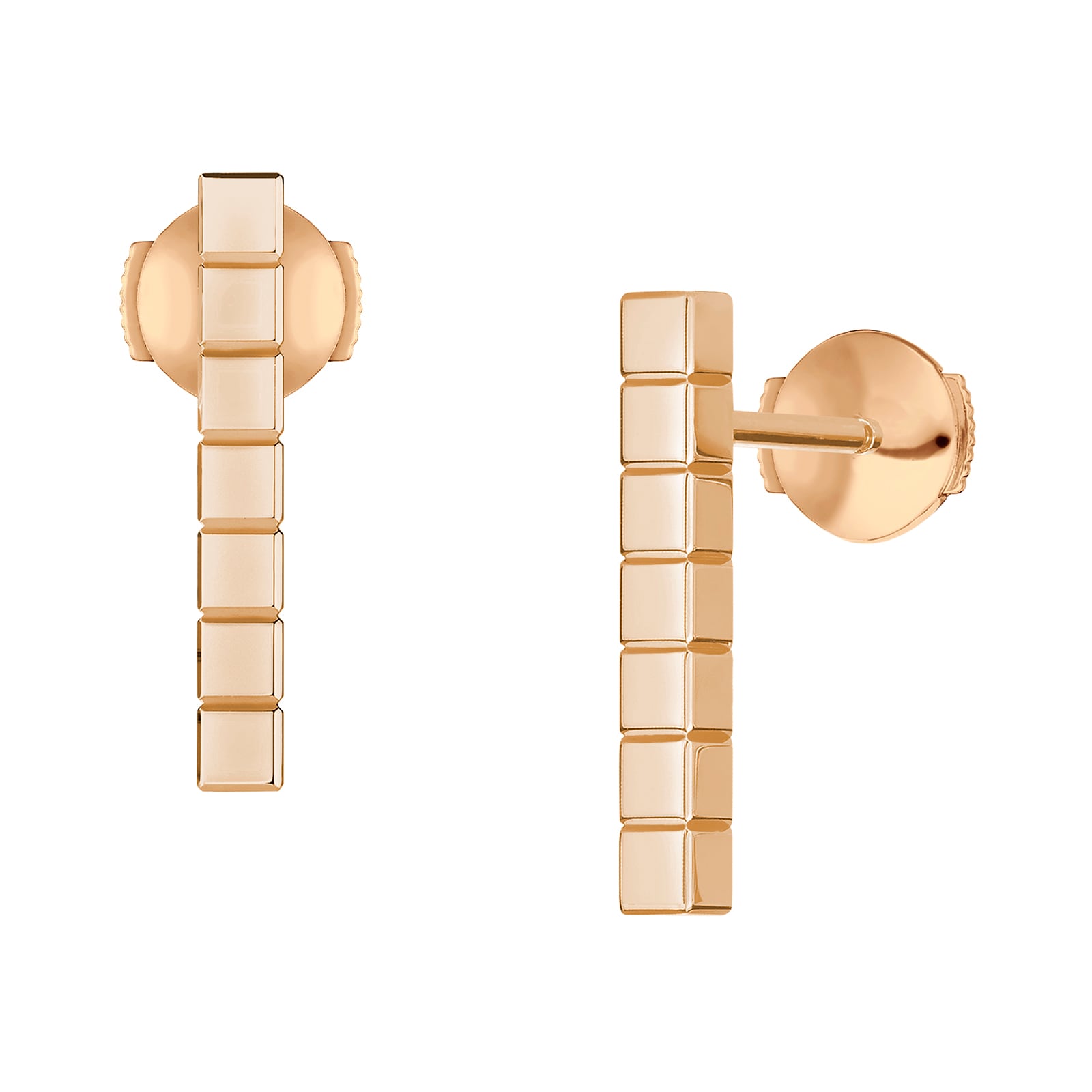 Chopard Ice Cube Pure Earrings, Ethical Rose Gold