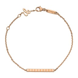 12950838 - Ice Cube Pure Bracelet, Ethical Rose Gold