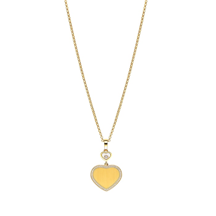 Chopard Happy Hearts Diamond Pendant Necklace