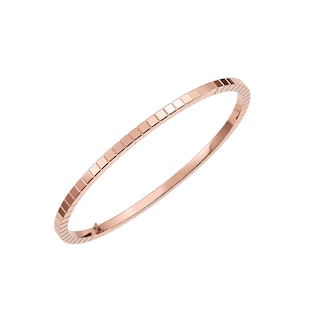 Chopard Ice Cube Bangle, ethical rose gold