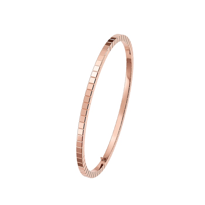 Chopard Ice Cube Bangle, ethical rose gold