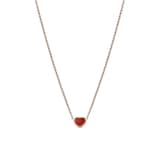 Chopard Happy Hearts Rose Gold Red Pendant