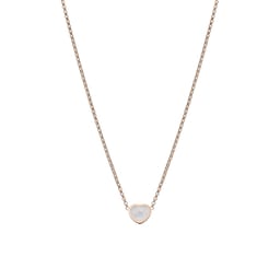 12950873 - Happy Hearts Rose Gold White Pendant