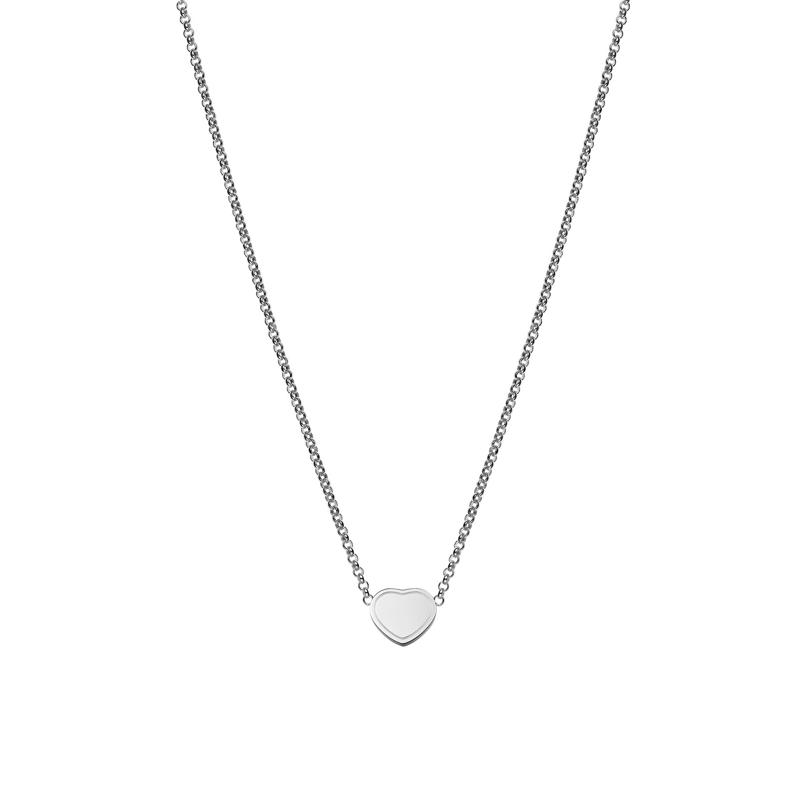 Chopard Happy Hearts White Gold Diamond Pendant