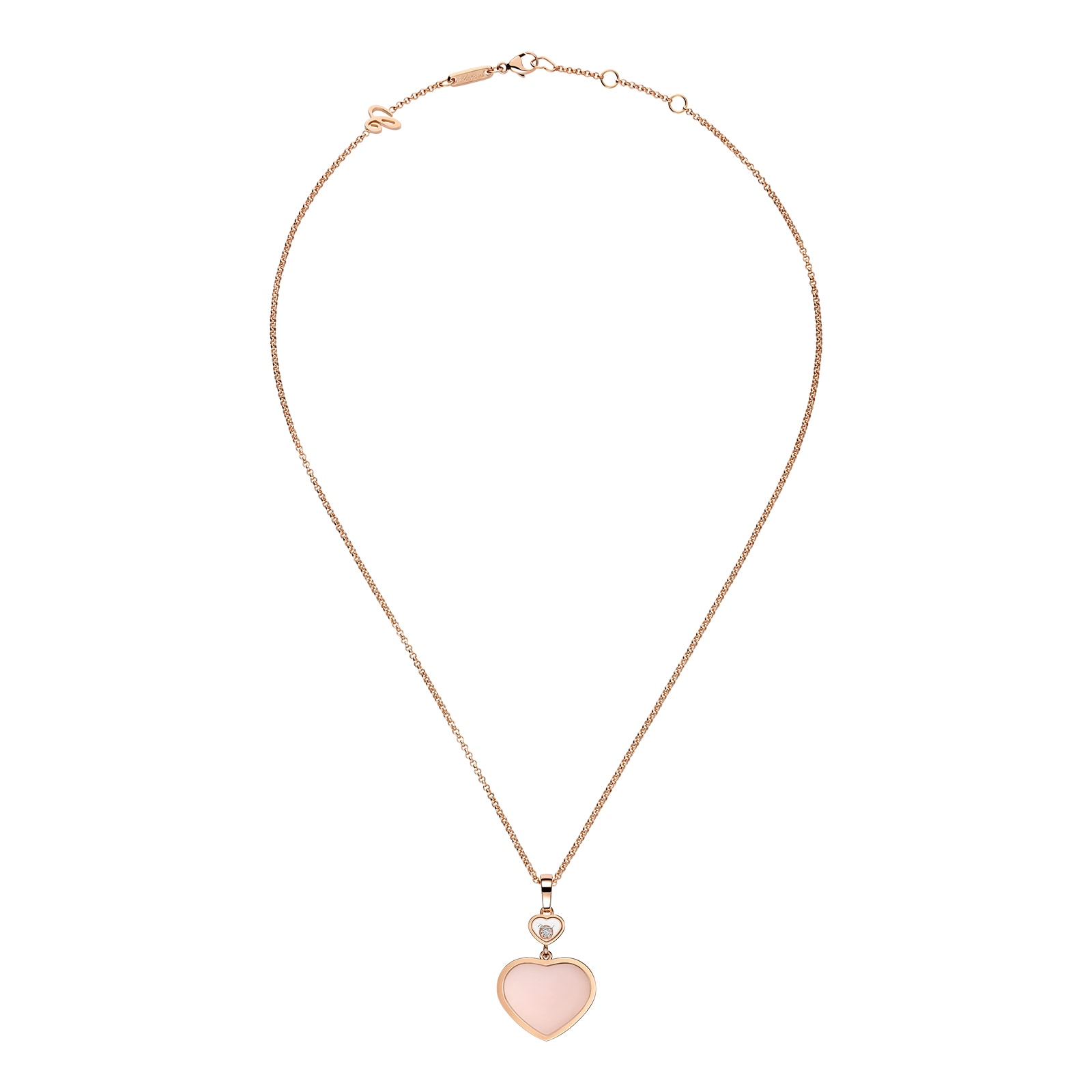 Chopard happy heart cheap necklace