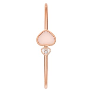 Chopard Happy Hearts Pink Heart Bangle