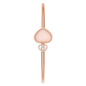 Chopard Happy Hearts Pink Heart Bangle