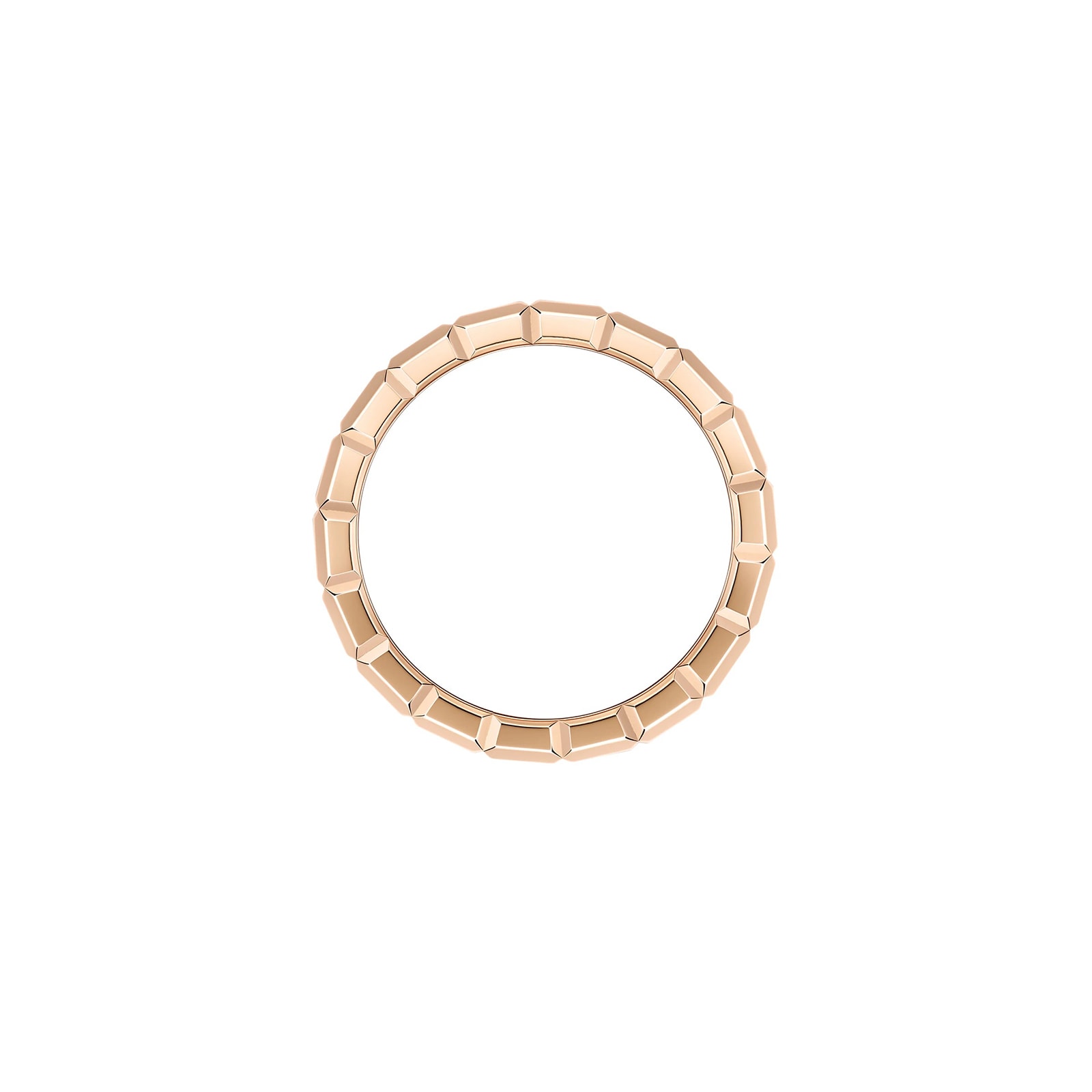 Ice Cube Ring Ethical Rose Gold Diamonds