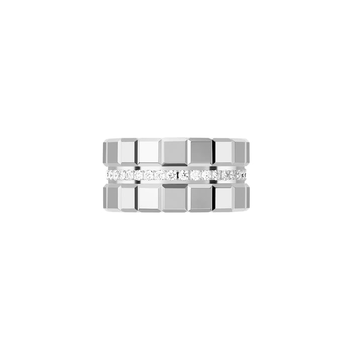 Chopard Ice Cube Ring, Ethical White Gold, Diamonds