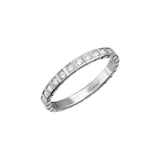 Chopard Ice Cube Ring, Ethical White Gold, Half-Set Diamonds