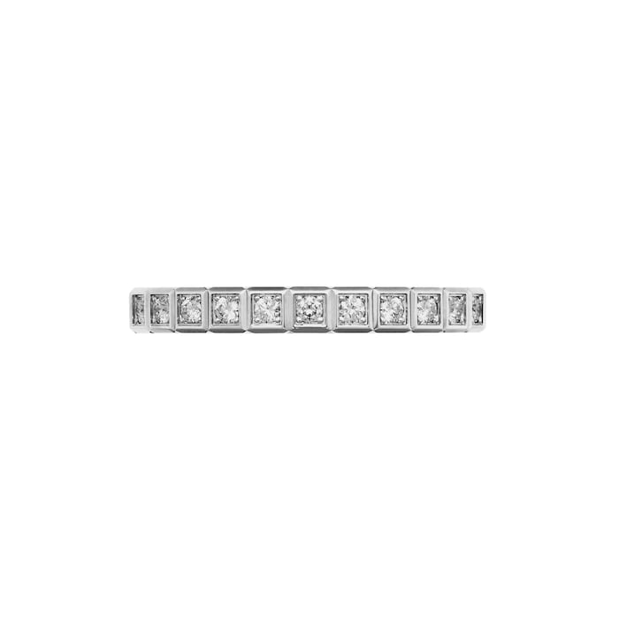 Chopard Ice Cube Ring, Ethical White Gold, Half-Set Diamonds