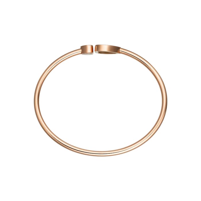 Chopard Happy Hearts Rose Gold Bangle - Green