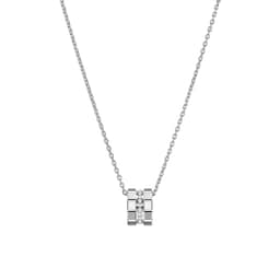 12950933 - Ice Cube Pendant, Ethical White Gold, Diamonds
