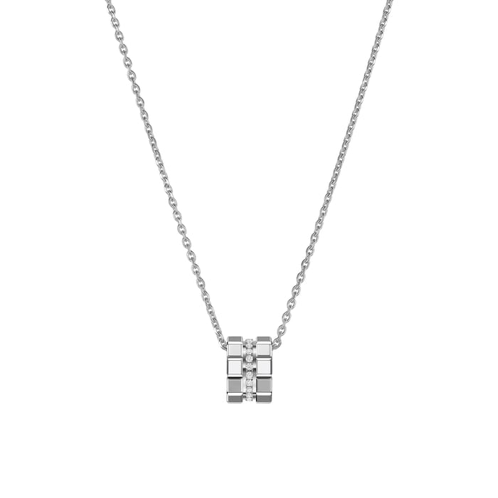 Chopard Ice Cube Pendant, Ethical White Gold, Diamonds