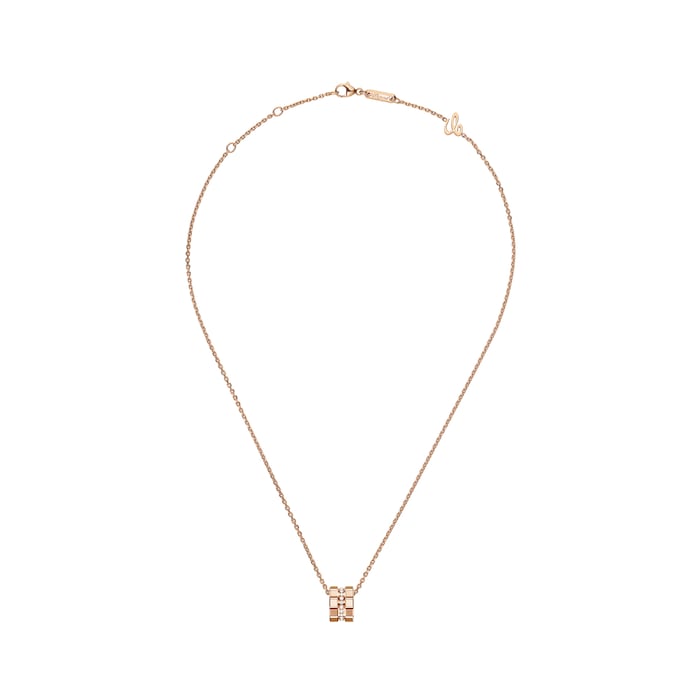 Chopard Ice Cube Pendant, Ethical Rose Gold, Diamonds