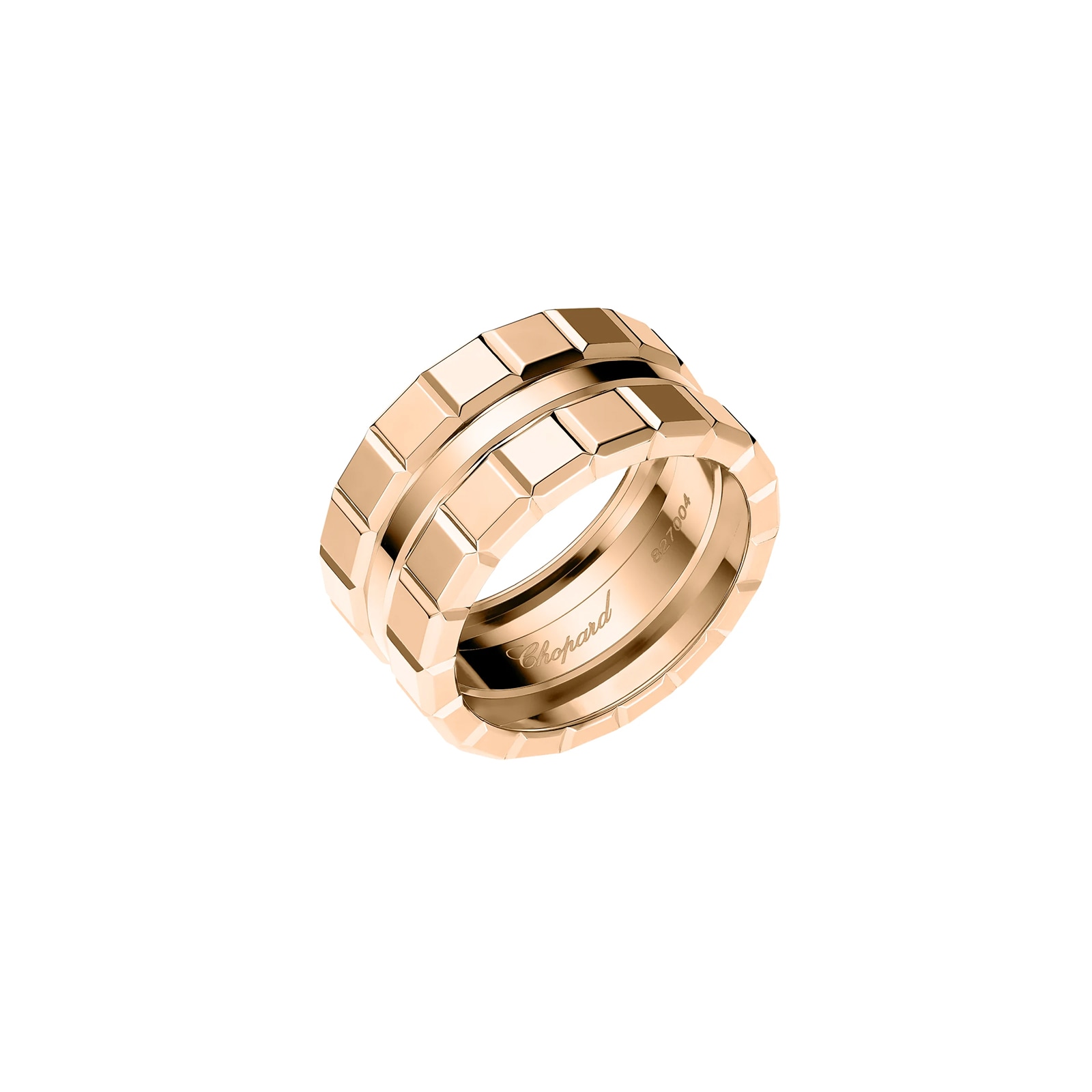 Chopard Ice Cube Ring, Ethical Rose Gold - Size 56 Chopard Ice Cube Ring, Ethical Rose Gold - Size 56