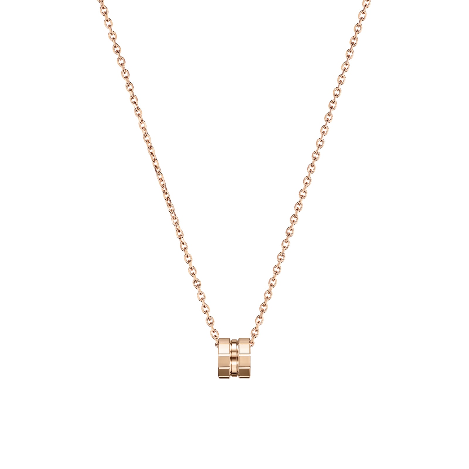 Ice Cube Pendant Ethical Rose Gold