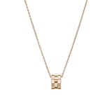 Chopard Ice Cube Pendant Necklace In Ethical 18ct Rose Gold