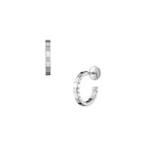 Chopard Ice Cube White Gold Hoop Earring