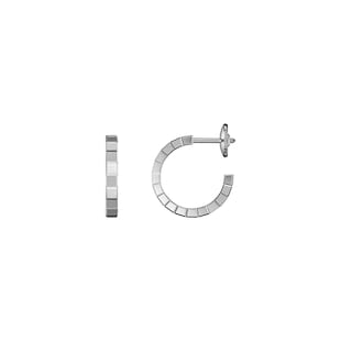 Chopard Ice Cube White Gold Hoop Earring