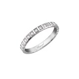 Chopard Ice Cube Ring, ethical white gold, full-set diamonds