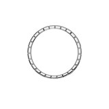 Chopard Ice Cube Ring, ethical white gold, full-set diamonds