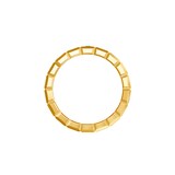 Chopard Ice Cube Ring, ethical yellow gold, diamond