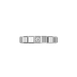 Chopard Ice Cube Ring, ethical white gold, diamond