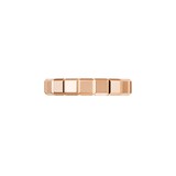 Chopard Ice Cube Ring, ethical rose gold