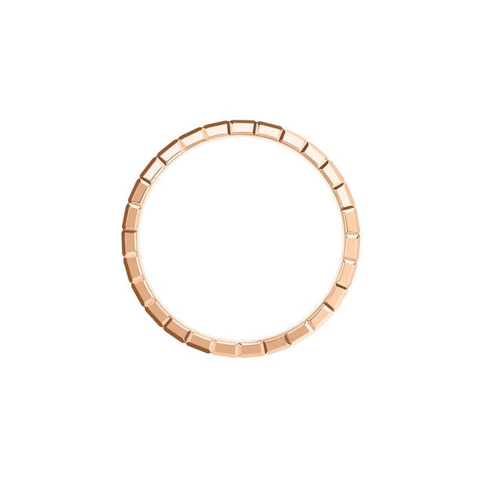 Chopard Ice Cube Ring, ethical rose gold, diamonds